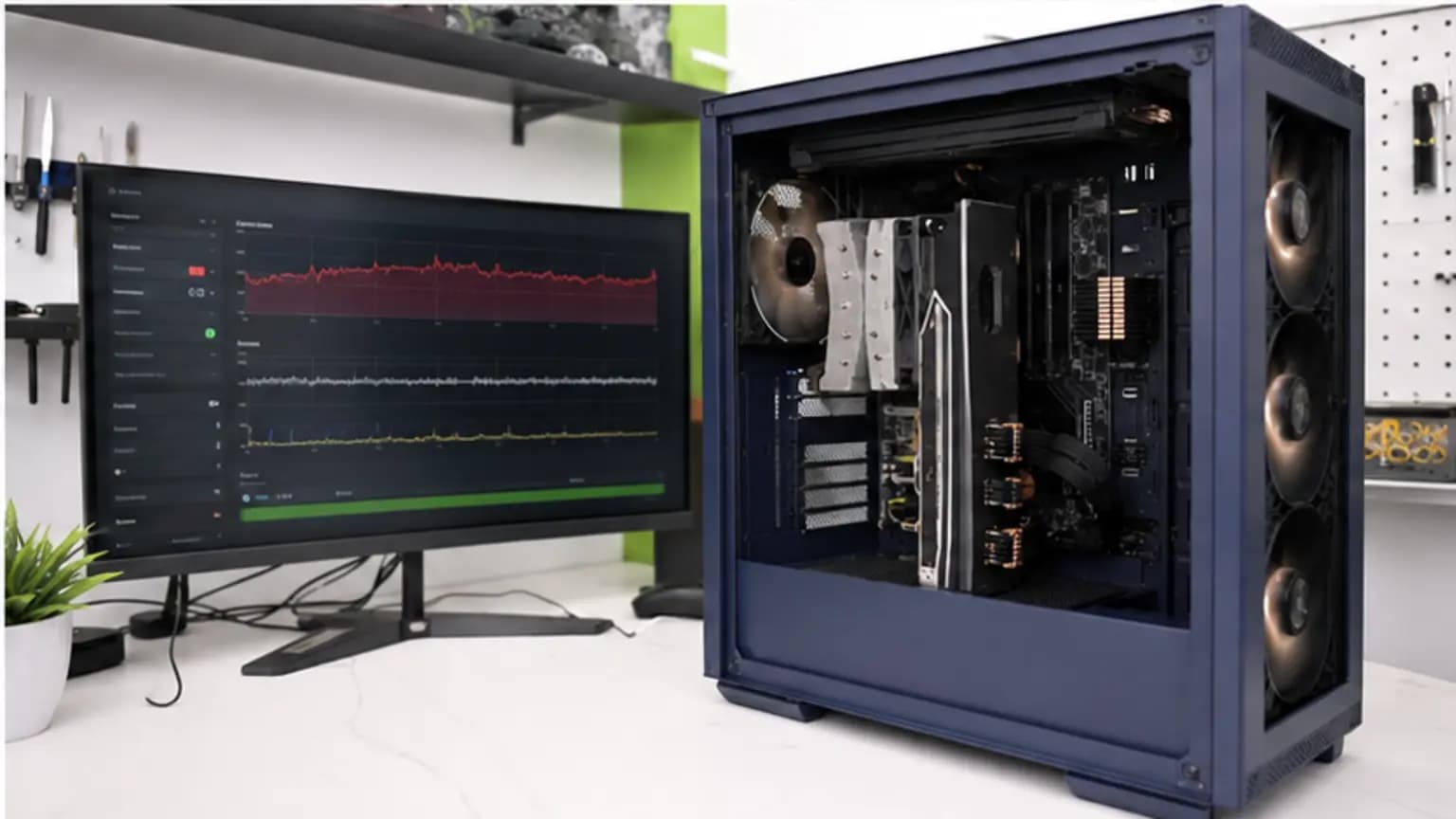 Testing the Repair Before Pickup for Gaming PC Repair Tampa at True One Fix in Tampa