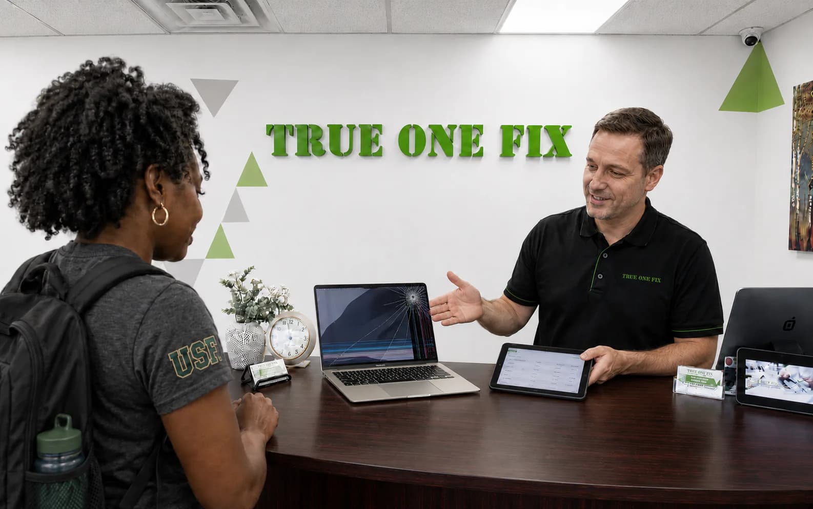 Computer Repair Prices Tampa computer diagnostic and repair process at Trueonefix in Tampa