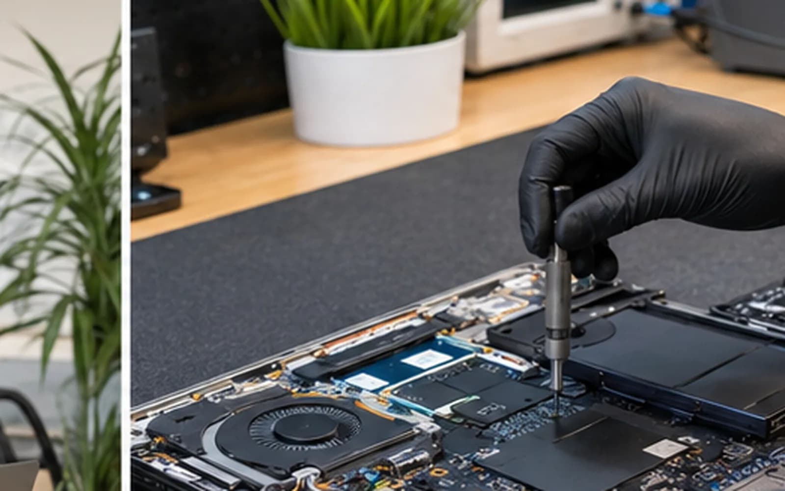 Professional laptop repair service at TrueOneFix in Tampa