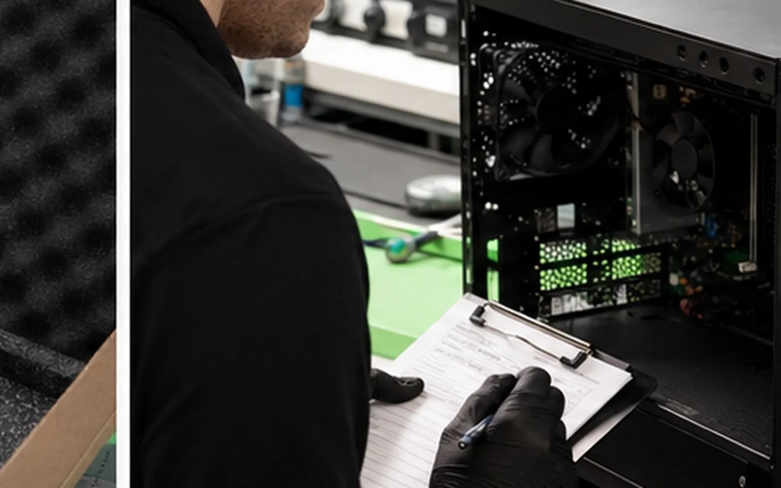 Computer Repair by Courier computer diagnostic and repair process at Trueonefix in Tampa