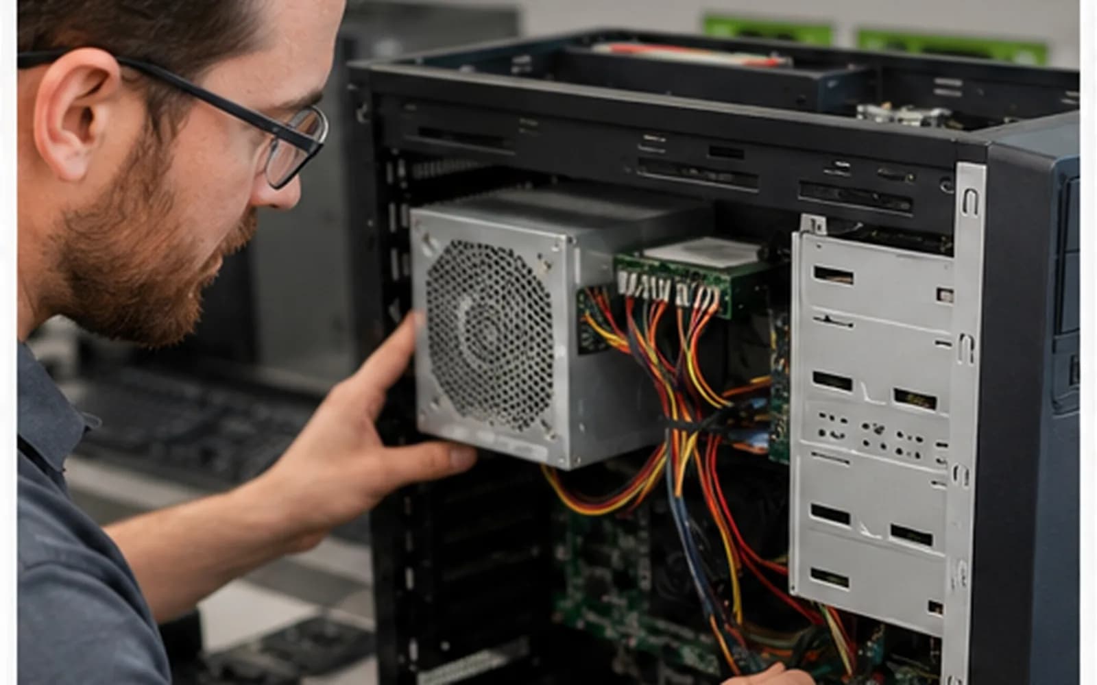 Seffner Computer Repair computer diagnostic and repair process at TrueOneFix in Tampa