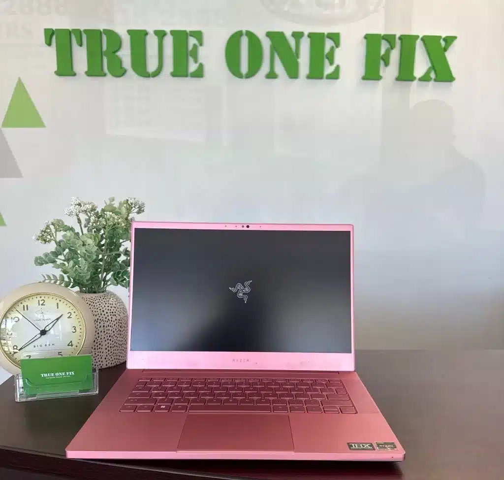 Broken laptop screen repair and replacement in Lutz by Trueonefix