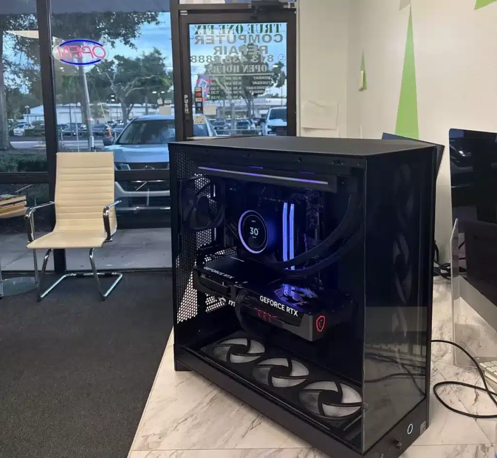 Custom gaming PC build and upgrade service in Tampa FL