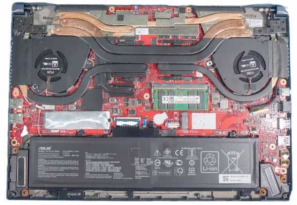 ASUS laptop power issue and charging repair in Tampa FL